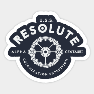 USS Resolute Sticker